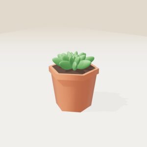 Plantenpot Hexa
